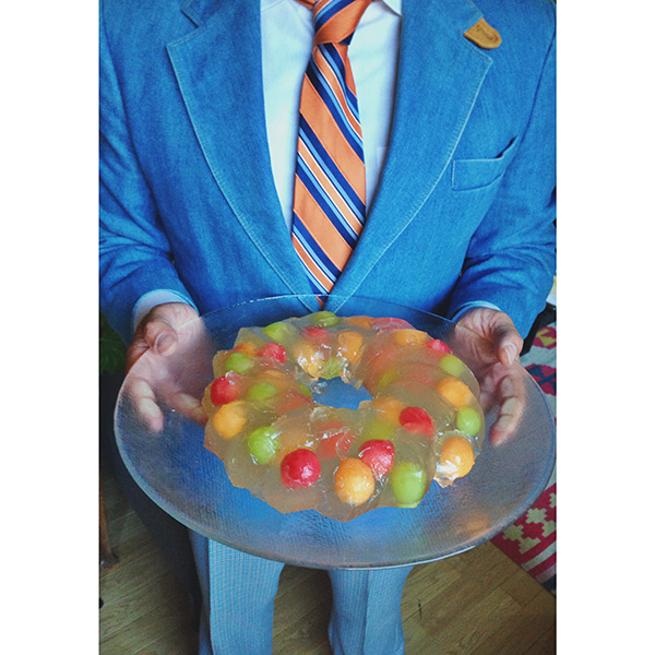 There's booze in that jello mold.