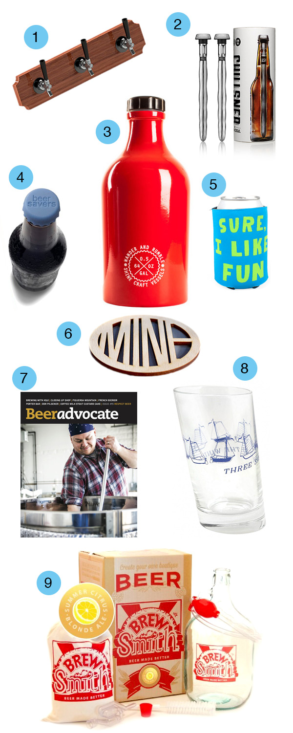 Beer Lovers Gift Guide 2014 // stirandstrain.com