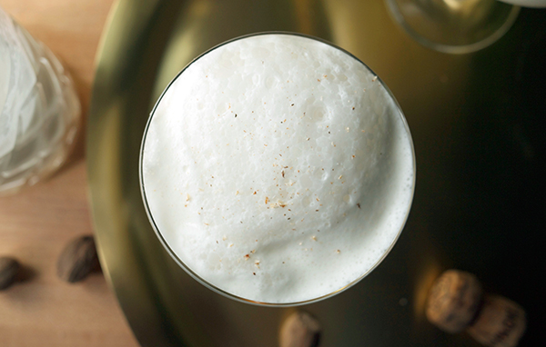 The Foaming Pineapple Cocktail // stirandstrain.com