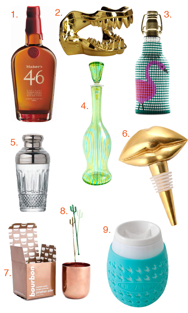Holiday Gift Guide: Stuff Your Stocking with Booze! // stirandstrain.com