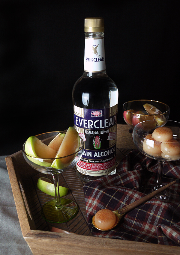Caramel Apple Jellies with Everclear // stirandstrain.com