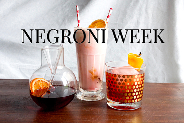 Negroni Week Cocktails: Past, Present and Future // stirandstrain.com
