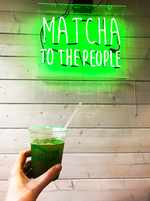 Monday Booze News: matcha hands up in here // stirandstrain.com